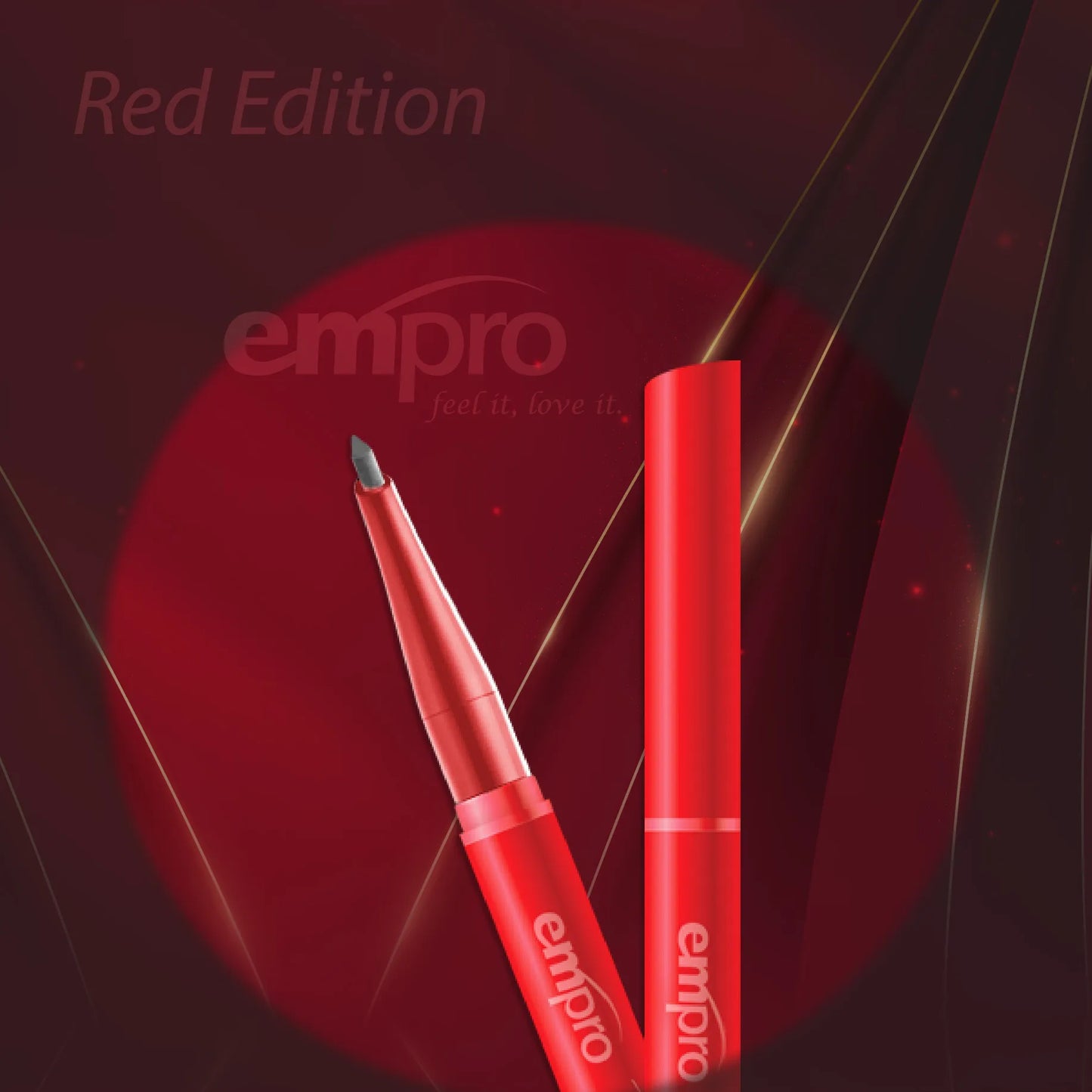 Red Edition prisbelønt trekantet brynspenn - kommer snart